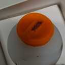 Light Up Dog Balls, LED Dog Toy Ball Rechargeable, Bounce-Activated Durable Fetch Ball Grow in The Dark, Night Glowing Toy, Natural Rubber, Color Changing LED, 2.5 inches-Orange