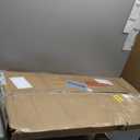 Hasipu Home Gym Mirror, 48"x24" Each, 3-Pack Frameless Wall Mounted Mirrors with Glass Clamps & 2 Aluminum Rail, Large Body Mirror for Home Gym, Yoga Studio, Bedroom, Silver Tempered Glass