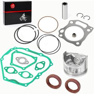 357cc Engine Rebuild Kit Std Piston & Rings Gaskets Seals For Yamaha G21 G22 G23 G27 G28 2001-2009 YXP700A YXP1000A Pro Hauler 700 1000 2004-2006 YDR-A YTF-1 YTF-2 2007-2018