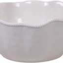 Perlette Cream Deep Bowl 11" x 5"