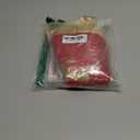 Sattiyrch Christmas Tree Skirt with Gold Rim 36",Flannelette Santa Reindeer Decoration for 6Ft/7.5Ft Xmas Tree (Red)