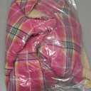 Kuoser Warm Dog Coat, Waterproof Dog Jacket for Extra Large Dogs, Adjustable Durable XXL Doggie Winter Coat Reversible Puppy Cold Weather Apparel from Small to Large Breed, Rose XXL