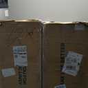 LINSY Accent Chair Ottoman Set: Chenille Barrel Chair with Foot Rest, Mid-Century Modern Small Reading Chair Upholstered Armchair with Footrest for Living Room Bedroom Study Room Office (Dark Gray)