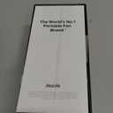 JISULIFE Handheld Fan Pro Series - Extreme Cooling Output: 1-100 Speed Scroll Wheel, Metal Body, Digital Display, 1.5H Fast Charge, 5000mAh-Portable Fan for Travel Outdoor, Gifts for Women Men(Grey)