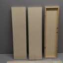 Bright Creations Unfinished Wood Panels for Panel Painting & Blank Canvas - Cradle Boards for Porch Sign Blanks - Long Wood Boards for Crafts & Wall Decor - 6 x 23 x 0.84 in, Pack of 4