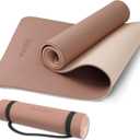 PAIDU Yoga Mat Non Slip Anti-tear,extra thick-2/5 inch10MMHigh Resiliency Professional POE Yoga Mats for Women Men Kids,72"x24"inch,Workout, Yoga, Pilates and Floor Exercise, with Carrier Strap