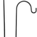 BESPORTBLE Shepherd Hook: 2Pcs Iron Hook Courtyard Lawn for Garden Hanging Lanterns, Plant Stand Hanger Baskets, Plants, Street Lights Hanging Rack Iron Shepherd