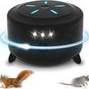 Ultrasonic Mice Repellent, Rodent Repellent, 2026 Upgraded Ultrasonic Pest Repellent Plug in, Squirrel Repellent with 9 Strobe Lights, Repel Mouse Bat Spider Ant Bug for Attics, Houses, Barns (Black)