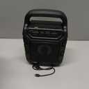 iLive Electronics ISB199B Wireless Tailgate Party Speaker, with LED Light Effects and Built-in Rechargeable Battery, Black