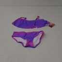 Kanu Surf Girls' Karlie Flounce Bikini Beach Sport 2 Piece Swimsuit 10Y