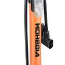 MOHEGIA Bike Floor Pump with Gauge: Air Bicycle Pump with High Pressure 160 PSI,Fits Schrader and Presta Valve -Inflator with Ball Pump Needles for MTB Road Bike, Ball, Balloon, Inflatables