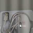 Electric Nail Clipper Upgraded 3 in 1 Automatic - with Polishing, Dust Storage & LED Light, Nail File Toenail Trimmer, Gifts for Women Men Mom Her Him Kids Adults Senior Baby Teacher Students (White)