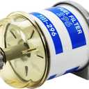 7111-296 Diesel Fuel Filter Assembly for Ford Tractor 2000 2600 4600 5000 5600 6600 7700 Replaces C7NN9162B D9NN9165BA C5NE9165C | For Massey Ferguson 133 135 140 145 165 175 178 | OE Quality