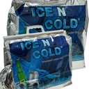 ICE N COLD Insulated Picnic/Shopping Cooler Bags for Groceries, Camping, Hiking, Beach, Travel | Lightweight Soft Collapsible | Fast Same Day Shipping, X-Large