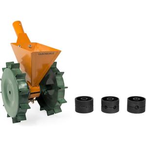 VAROMORUS Corn Beans Vegetable Metal Seeder 2-Row Manual Onion Radish Beets (1-Row)