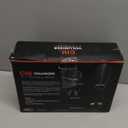 CHI Volumizer 4in1 Blowout Brush Hair Dryer, MultiAttachment Ceramic Ionic Styling Tool for Smooth, Silky, Voluminous Hair, Brush + Dryer Combos for Frizz Control & Shine, 1000W, Black