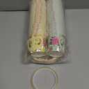 Umigy 60 Sets Tea Party Decorations 6.5 oz Floral Paper Tea Cups with Handle and Plates Disposable Blossom Teacups and Saucers Sets for Girls Kids Birthday Garden Wedding Party Supplies(Yellow, Green)