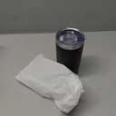 AUWBON 20oz Tumbler Bulk Stainless Steel Tumbler Cup with Lid Vacuum Insulated Double Wall Travel Mug, Durable Powder Coated Travel Coffee Tumbler Mug for Hot & Cold Drinks, Black,12 Pack