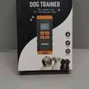 1-Touch Dog Bark Deterrent Devices with 3 Sonic Heads,Portable 50ft Range Anti Barking Device for Dogs,Rechargeable & Safe Dog Training Tool with Flashlight,Helps Improve Dog's Behavior Orange