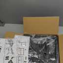 Over Sink Dish Drying Rack (Expandable Height/Length) Snap-On Design Large Dish Drainer Storage Counter Organizer 24" - 35.5"(L) x 12"(W) x 19" - 22"(H)