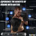 Boxing Gloves for Men & Women Pro Training | Wrist Protection 15 Hook & Loop | Triple Latex Padding | PU Leather for Muay Thai MMA Kickboxing Sparring|Sizes 10-16 oz (Black)