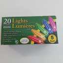 20 Count Multi Color Mini Light String