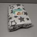 Nobleza Waterproof Dog Cat Blanket, 3PCS Warm Soft Pet Mat Set for Sofa Bed Indoor Sleep Furniture Protector Outdoor Car, Puppy Winter Blanket for Large Medium Small Pet, Reversible Sherpa Fleece (40x32'', Grey)