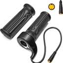 Electric Bike 20X Full Half Twist Throttle Right Handle Throttle 3PIN Female Connector for BBS01 BBS02 BBSHD Mid Motor Electric Bicycle Accelerator