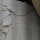 APSMILE Oversized King Luxury 100% Organic Cotton All Season Down Feather Fibers Comforter, High Fill-Power Medium Warmth Duvet Insert (120x98, Ivory White)