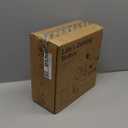 LE TAUCI 10 Inch Ceramic Dinner Plates Set of 4, Large Modern White Plate Set for Kitchen, Microwave & Dishwasher Safe Dinnerware Sets, Scratch Resistant Serving Dishes for Steak, Pasta - Arctic White