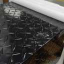 VEVOR Heavy Duty Aluminum Truck Bed Tool Box, Diamond Plate Tool Box with Side Handle and Lock Keys, Storage Tool Box Chest Box Organizer for Pickup, Truck Bed, RV, Trailer, 39"x13"x10", Black