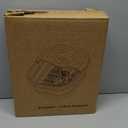 Foot Spa Bath Massager with Heat, Bubble Jets, Red Light & Timer, Pedicure Foot Spa with 95-118 Temperature Control, 8 Shiatsu Rollers, Pumice Stone, Gift for Mom and Dad (Green)