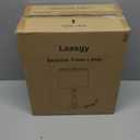 23'' Farmhouse Table Lamps for Living Room Set of 2 with USB C+A Ports, Retro Bedside Lamp for Bedroom, Office, Dining Room, Knob Switch, 3 Color Temperatures, Bulb Included, Black