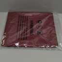 Wekwch Burgundy Jacquard Rectangle Tablecloth Exquisite Grain Design Waterproof and Wrinkle Resistant Table Cloth for Indoor Outdoor Parties Kitchen Dinning Room 60 Inch by 84 Inch