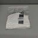 Bralettes for Women Natural Lift Wireless Bras No Underwire Light Support Sports Bra (White, M)