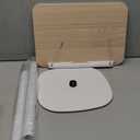 Music Stand,2 in 1 Dual-Use Folding Sheet Music Stand & Desktop Book Stand,Height Adjustable,Floor Reading Stand with Page Clip for Cookbooks, Sheet Music, Projector(Size:80cm)