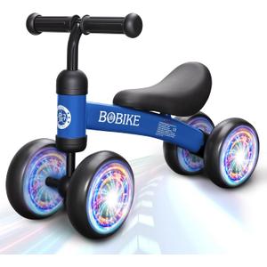 Baby Balance Bike Toys for 12-36 Months Kids Toy Boy and Girls Gifts Toddler Best First Birthday Gift Children Walker No Pedal Infant 4 Wheels Bicycle, Small