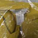 MULTIPLES 5-Button 3 Quarters Sleeve V-Neck 3-Button Front Top, Citron, XS