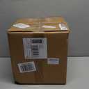 MPotTo 8 Inch Ceramic Pots for Plants Large Planter Pot with Drainage Hole and Saucer Round Flower Pot for Indoor Outdoor Decor, White,  Butterflies and Flowers White