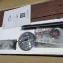 60 Inch Farmhouse Ceiling Fan with Lights and Remote,Black
Industrial Cage, Reversible DC Motor, 6 Speeds, Double-Sided 6 Blades, Noiseless for Bedroom, Living Room, Garage