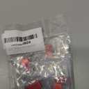 M4X10mm 6pcs Red Single Wing with Handle Finger Screw knob Adjustable Finger Screw Rotary Screw