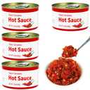 Fresh Mushroom Chilli Sauce DishHot Pot DippingSuitable For All Kinds Of Food Flavouring11oz)4 cans