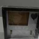 Pet Memorial Picture Frame Shadow Box - Dog Gift Keepsake wCollar Mount and Heart Hook Forever In Memory, Remembrance Show Sympathy For Your BONUS TWO Mattes to choose from, Black