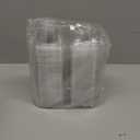 LotFancy Individual Cupcake Containers, 100 Pcs Plastic Clear Cupcake Boxes, Disposable Single Cupcake Holders with Dome Lid, Stackable Muffin Carrier for Wedding Baby Shower