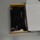 EZDIY-FAB PSU Cable Extension Sleeved Custom Mod GPU PC Power Supply Soft Nylon Braided with Comb Kit 24PIN/8PIN to 6+2Pin/ 8PIN to 4+4PIN-30CM 300MM - Black