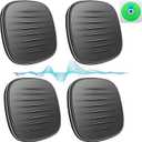 Air Tracker Tags 3 Pack: Bluetooth Tracker Work with Find (iOS only), Smart Tag Keys Finder Tracking Tags and Item Locator for Luggage Tracker, Bags, Wallet, Travel