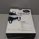 Portable Hook On High Chair with Tray for Babies & Toddlers, 6-36 Months, Collapsible Design, Fits Tables 0.8" to 3.5" Thick, Easy to Clean, with Travel Bag