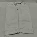 WallFlower Luscious Curvy 23.5 Mid-Rise Cropped Jeans for Women, Insta Stretch Denim Juniors Jeans (11, White)