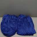 10 ft x 10 ft Wrinkle Free Black Backdrop Curtain for Parties, Polyester Black Photo Backdrop Drapes for Graduation Birthday Wedding Party Stage Curtains, Background Curtains for Stand