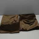 JUSPURBET Brown Throw Pillow Covers Set of 2 Decorative Velvet Pillow Covers for Couch Sofa Bed Soft Cushion Covers Cases with Invisible Zipper for Living Room Home Decor 24x24 inch